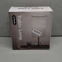 ZJOJO Table Lamp for Bedroom Set of 2, Bedside Small Lamps with 3 Way Dimmable Rocker Switch and AC Outlet, Nightstand Desk Lamp with Flaxen Fabric Shade Black Base for Living Room Home Decor Lights (14.5inch)