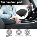 Car Armrest Cushion, Console Covers for SUV, Car Center Console Cover, Arm Rest Cover for Car, Long-Lasting, Soft and Comfortable, Suitable for Most Cars (Black)