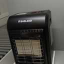 Gasland MHA18BN Propane Radiant heater, 18,000 BTU Warm Area up to 450 sq. ft, Portable LP Gas Heater for Garages, Workshops and Construction Sites, Ultra Quiet Propane Heater with LP Regulator Hose (Black)