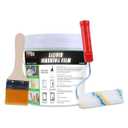 E-SDS Masking Liquid Tape, 63.98 fl.oz Masking Liquid, Transparent Peelable Coating for Window Painting, with a Brush