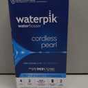 Waterpik Cordless Pearl Rechargeable Portable Water Flosser for Teeth, Gums, Braces Care and Travel, Extra Quiet, 4 Flossing Tips - ADA Accepted, WF-13 Black