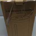 Jack & Rose Stainless Steel Humidifier, Easy to Clean, Dishwasher Safe, Cool Mist Humidifiers for Bedroom