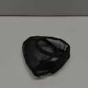 Cat Muzzle for Grooming Nail Trimming with Soft Mesh Covered, Prevent Biting Chewing(S,Black)