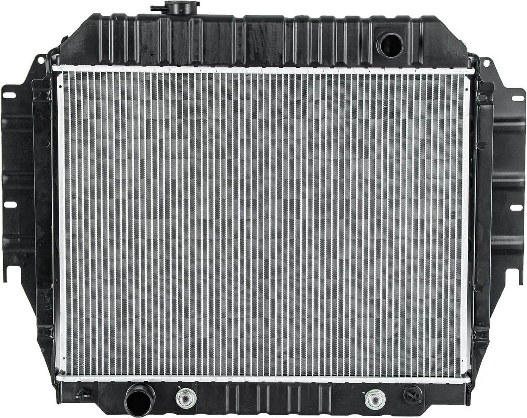 Wialufip Radiator For 1992-1996 Ford E150 E 250 E-350 Econoline Club Wagon 5.0L 5.8L V8 Automotive Replacement Radiators