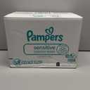 Pampers Sensitive Baby Wipes, Water Based, Hypoallergenic and Unscented, 8 Flip-Top Packs, 4 Refill Packs (1008 Wipes Total)