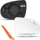 Blind Spot Compatible with Kia Sorento Passenger Side Mirror, 2016 2017 2018 2019 2020 - Right Side Mirrors Replacement Glass with BSD, Power Heated
