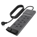 Belkin 12-Outlet Surge Protector Power Strip w/ 12 AC Outlets & 8ft Flat Plug, UL-Listed Heavy-Duty Extension Cord for Home, Office, Travel, Computer, Laptop, Charger - 3,940 Joules of Protection