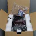 Fog Bubble Machine, 2 in 1 Smoke Bubble Maker, 400W No-Spill Smoke Bubble Blower, Make Colorful Bubbles | White Fog Bubbles for Indoor Outdoor Birthday Halloween Party (Black)