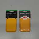 PU Leather Credit Card Holder Wallet with Money Clip for Men Women