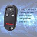 Key Fob Replacement Compatible with for Honda CRV CR-V 2002 2003 2004 Keyless Entry Remote Car Key OUCG8D-344H-A2pcs