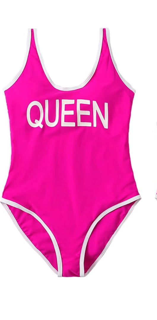 IFFEI Mommy Women Printed Swimwear Pink Women, Size XL