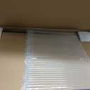 RV Exit Window, 36" W x 22" H Tinted RV Window with Net Screen and Trim Ring, Suitable for 1-1/2" or 2" Walls, DOT Approved