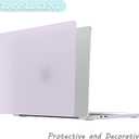 B BELK Compatible with 2026 2025 2024-2022 MacBook Air 13.6 inch Case M5 M4 M3 M2 Model A3449 A3240 A3113 A2681, Protective Case for MacBook Air 13 + Keyboard & Screen Protector, Lavender Purple