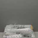 PXRACK Under Sink Organizer, Adjustable Height, 2 Tier Pull Out Under Cabinet Organizer, Slide Out Thickened Metal Under Sink Storage for Kitchen Bathroom Laundry Pantry Cabinet, White, Small-2-Pack