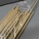 HOPELF 100PCS Dowel Rods Wood Sticks Wooden Dowel Rods - 1/4 x 36 Inch Bamboo Sticks - for Crafts，Hardwood Dowel Rod Assortment，Wooden Rod Sticks Doweling Rods，DIYers.