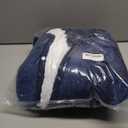 Penguin Wearable Hooded Blanket for Adults  Super Soft Warm Cozy Plush Flannel Fleece & Sherpa Hoodie Throw Cloak Wrap - Penguin Gifts for Women Adults Girls and Kids (Dark Blue)