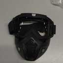 Paintball Mask Anti Fog,Tactical Full Face Mask Ski Mask Goggles Detachable Adjustable,Motorcycle Riding Face Protection