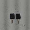 ROMO Trade Original Club Car SETX2 Keys 1B for Carryall 2014-up and Tempo and Onward Lithium Vehicles OEM1 05068002 and 101974701