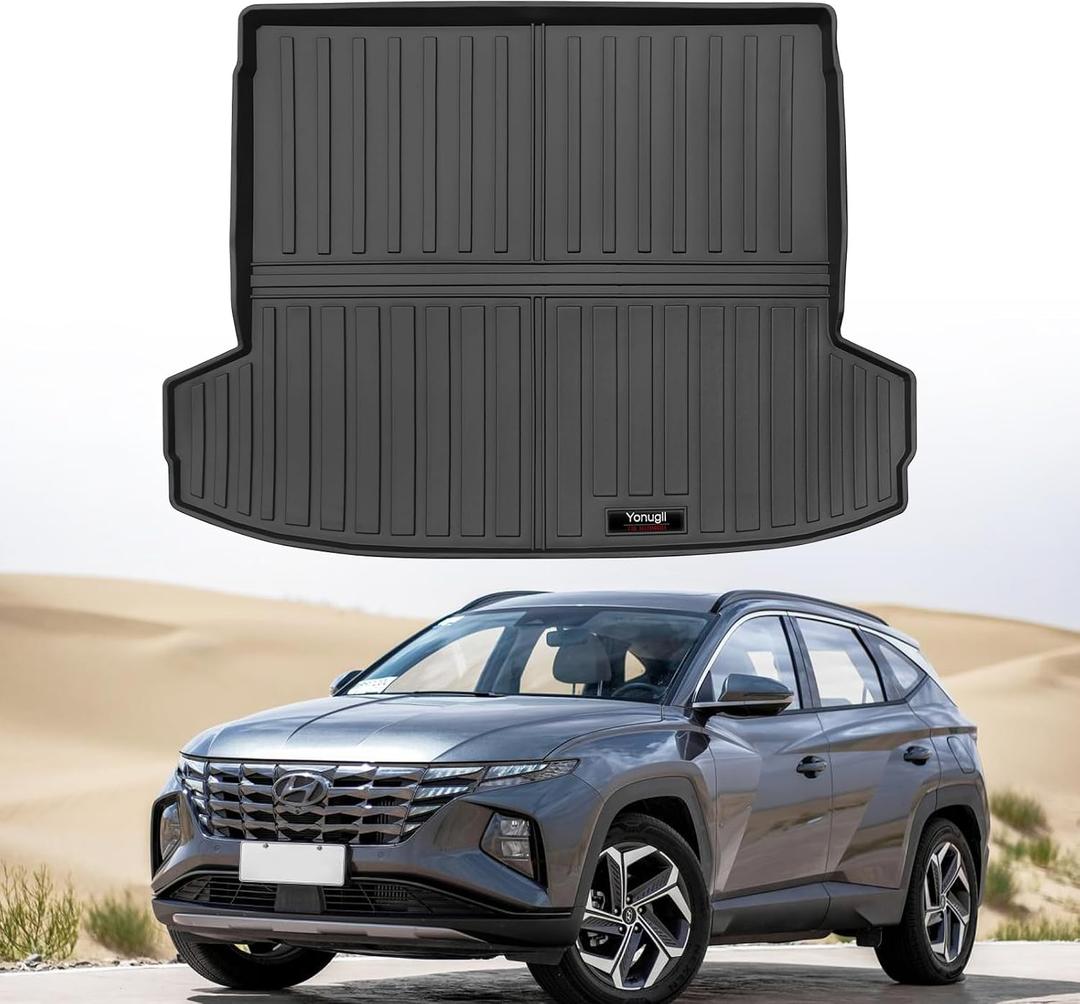 Custom for 2022-2026 Hyundai Tucson Cargo Mats Trunk Liner All Weather TPE Protection Mat Accessories (for 2022-2026 Hyundai Tucson)