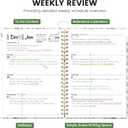 2026 Planner, Weekly and Monthly Planner for Women, January 2026 - December 2026, Hardcover 2026 Calendar Planner Book with Tabs, Inner Pocket, Spiral Bound, Perfect for Office Home School Supplies - A5 (6.3" x 8.5"), Spring Flowers