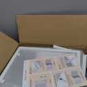 Short Dog Gate 15.7Inch High, Free Standing Dog Gates for Doorways, Pet Gate Indoor for Small Medium Dogs, Foldable Freestanding Puppy Gate for Stairs Kitchen 3 & 4 Panel (White)