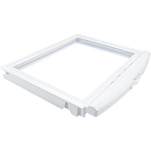 WR32X26246 Middle Pan Cover Frame (no glass) Compatible with ge, hotpoint Refrigerator, Crisper Drawer Cover Frame WR32X10184 replace WR32X10151, WR32X10191, 4454662, AP6034222, PS11766703 etc.