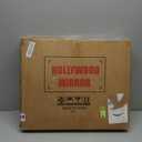 FENCHILIN Vanity Mirror with Lights, Hollywood Lighted Makeup Mirror with 15 Dimmable LED Bulbs for Dressing Room & Bedroom, Slim Metal Frame Design, White (White-usb+typec Charging)