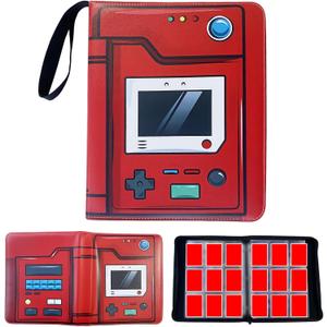 Trading Card Binder with 9 Pocket Pages 900 Pockets Protective Storage Album for Sports Cards, Gaming Cards, Collectibles