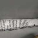UNISHADES no Drill Cordless Roman Shades for Windows, 24" W 64" H - Light Filtering - Linen - White