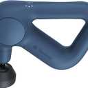 TheraGun Therabody Relief Handheld Percussion Massage Gun - Easy-to-Use, Comfortable & Light Personal Massager for Every Day Pain Relief Massage Therapy in Neck, Back, Leg, Shoulder and Body (Navy) (Navy - 3 Attachments)