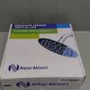 NearMoon Rain Shower Head, High Flow Stainless Steel Square Rainfall Shower, High Pressure Design, Awesome Shower Experience Even At Low Water Flow (8 Inch, Brushed Nickel)