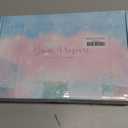 wyooxoo 4x6 Picture Frames Set of 4 Made Of Solid Wood Dark blue Photo Frames Colorful Frame with HD Plexiglass, Wall or Tabletop Display