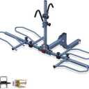 Bike Hitch Rack, Wobble Free Smart Tilting Bike Rack, Foldable 2-Bike Rack for Standard, Fat Tire and E-Bike, 2-Bike 180 lbs Capacity, Fits 2-inch Receiver