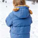 BFUSTYLE Baby Coat 6M-5T Winter Clothes Toddler Boy Girl Jacket Infant Fleece Outerwear With Hood