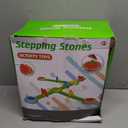 Light Up Stepping Stones for Kids, 15 piece Balance Beams Toddler Stepping Stones Obstacle Course Sensory Toys with Game Spinner and Card for Indoor Outdoor Toys Gifts for 3-9 Years Old Kids