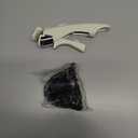 Removable Pot Handle, Cream White Detachable Pan Handles, Universal Pan Handle, Replacement Handles for Pots and Pans with 2 PCS Silicone Oven Mitts Heat Resistant, Fits All Cookware (1 Piece)