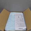 Basics Dog and Puppy Pee Pads, 5Layer LeakProof Super Absorbent, QuickDry Surface, Potty Training, Regular (22x22"), 100 Count, Blue & White