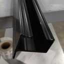 DIYHD 96" Interior Box Rail Sliding Door Hardware Kit, Wall Mount Aluminum Alloy Sliding Track Kit,Fit Wood Door Thickness 1-3/8"