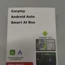 Upgraded Wireless CarPlay Adapter, 3in1 Wireless Carplay & Android Auto& Video Adapter, Built in Netflix YouTube Support TF Card, Plug & Play, USB Type C, USB Type A Compatible with iPhone & Android