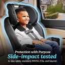 Graco TriRide 3-in-1 Reclining Car Seat, Clybourne - Rear & Forward Facing Car Seat, Highback Booster, Adjustable Headrest (Date Of Manufacture: 01/23/2026)