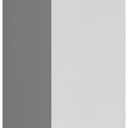 14"W x 24"H Rectangle Surface Mount PVC Gable Vent: Non-Functional, w/ 1-1/2" x 2" Brickmould Frame