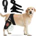 Medium Dog Knee Brace for Torn Acl Hind Leg - Adjustable Dog Back Leg Support - Dog Leg Braces for Back Leg Injury Recovery, Stability, Arthritis & Joint Pain Relief - Comfortable & Vet-Recommended