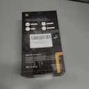 5 x WRJ Case for iPhone 15 Pro Max with Screen Protector, [Compatible with MagSafe][Full Camera Protection] Anti-Fingerprints Slim Translucent Matte Shockproof Phone Cover for Women Men-Black