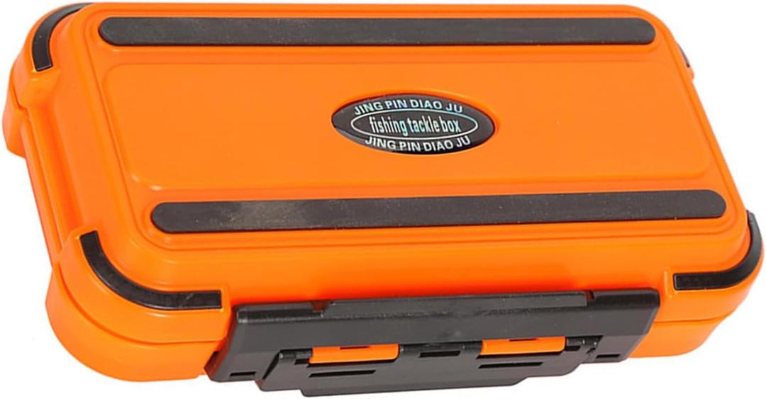PTILSERY Fishing Lures Box Outdoor Fishing Tool Box Portable Tackle Case Organizers Double Sided Lures Hook Organizers Enduring