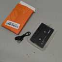 Arsvita Car Audio Bluetooth Wireless Cassette Receiver, Tape Player Bluetooth 5.0 Cassette Aux Adapter, Black