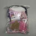 Old Lady Costume for Kids Girls 100th Day of School Costume Halloween Grandma Dress up Cosplay Accessories (3T, Pink)