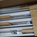 4-Pack LED High Bay Shop Light Commercial 165W 23100 Lumens 5000K 100-277V Dimmable, 2FT Linear Hanging Bay Lights for Warehouse Workshop Supermarket Stadium, Power Tunable 