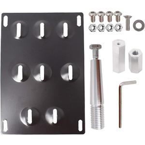 munirater Front Bumper License Plate Tow Hook Mount Bracket Replaecment for Infiniti G37 Q50 Q60