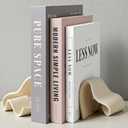 3Pcs Decorative Books for Home Dcor, Aesthetic Fake/Faux Book Storage Boxes for Coffee Table, Bookshelf or Mantle Decor