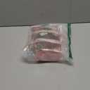 24 oz Flat Water Bottle Travel Flask Portable BPA Free Square Water Bottle Leakproof Large Water Bottles for Bag Travel Sports(Pink)